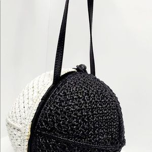Sam Edelman Rochelle Crossbody Bag Raffia Sphere